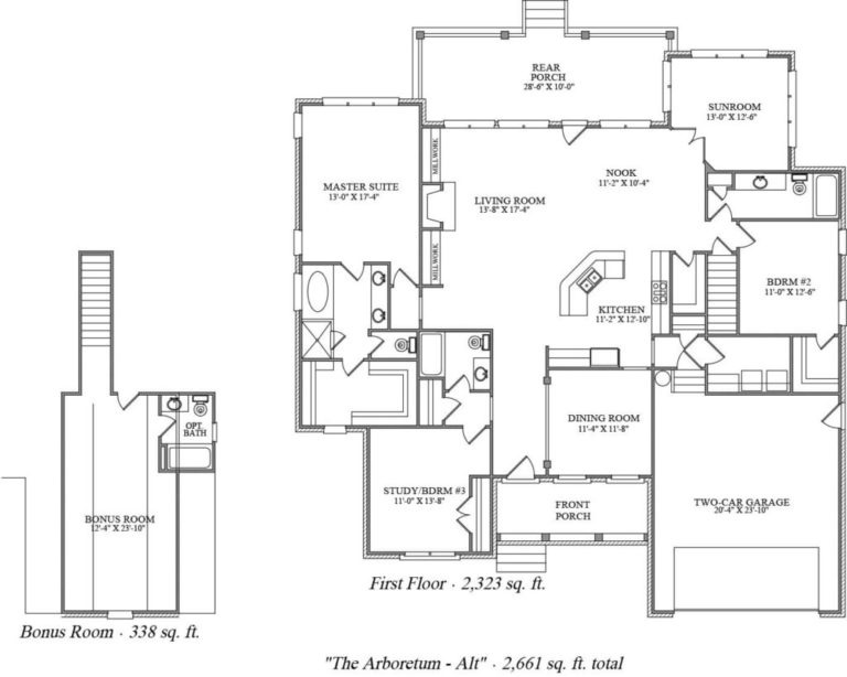 Arboretum II Home Plan | 2661 Sq. Ft. | Charter Building Group