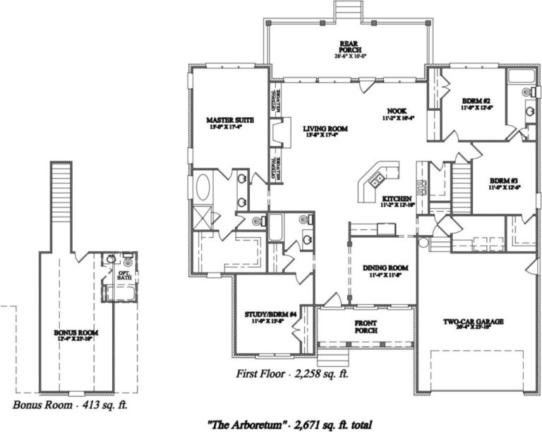 Arboretum I Home Plan | 2671 Sq. Ft. | Charter Building Group